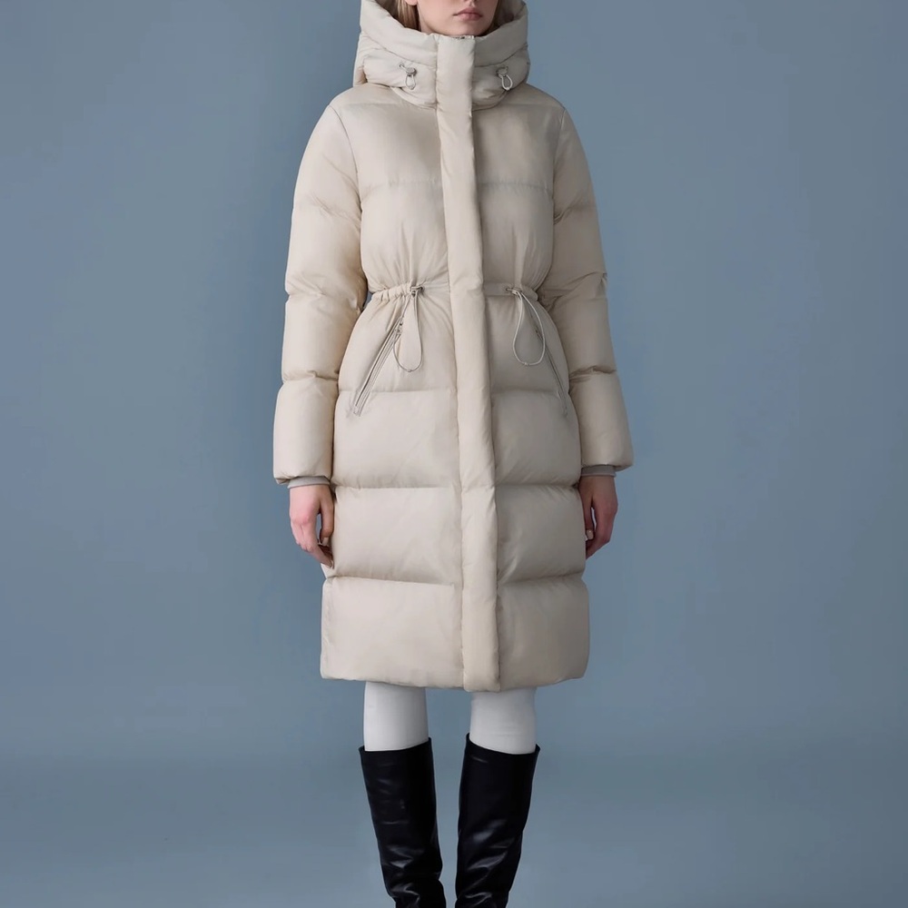 MACKAGE ISHANI-SW Softwash long down coat with hood